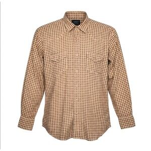 Resistol University Fit Western Shirt Men's XL Geometric Snap Front Cowboy Rodeo